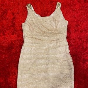 Gorgeous gold party dress